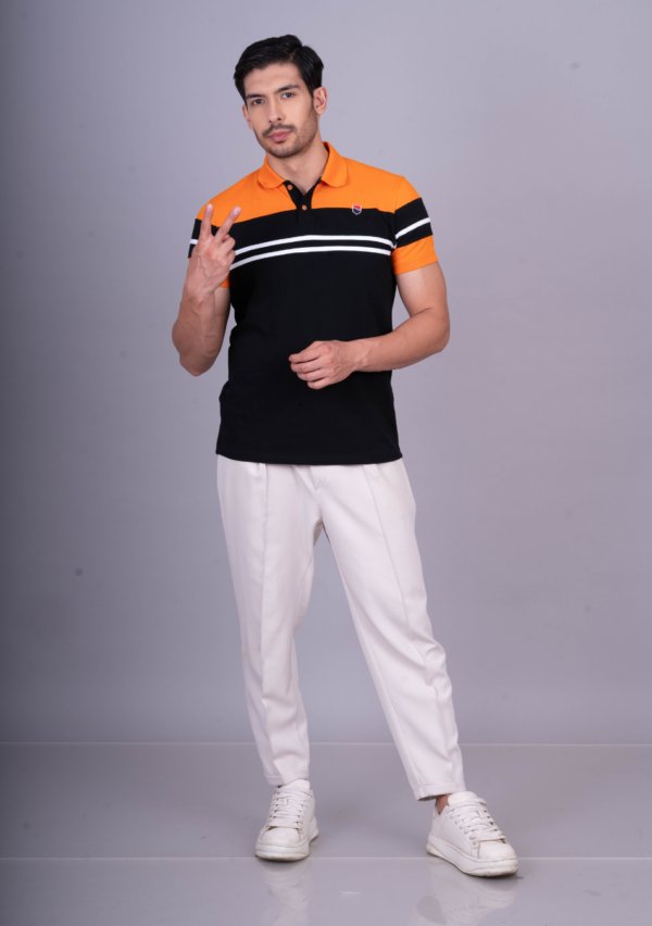 Luxurious Elite Men's Multi- Color Polo