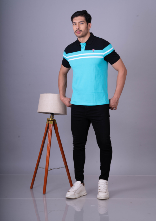 Luxurious Elite Men's Multi- Color Polo