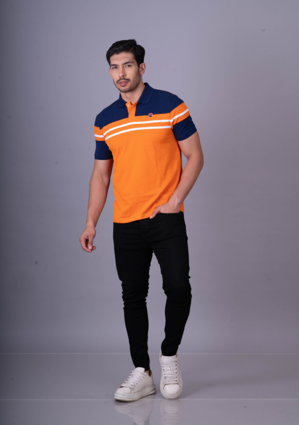 Luxurious Elite Men's Multi- Color Polo