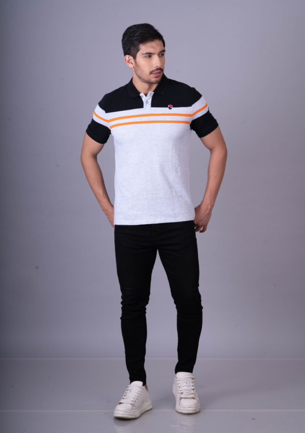 Luxurious Elite Men's Multi- Color Polo